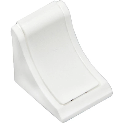 Уголок монтажный пластиковый белый изображение уголка монтажного пластикового белого|