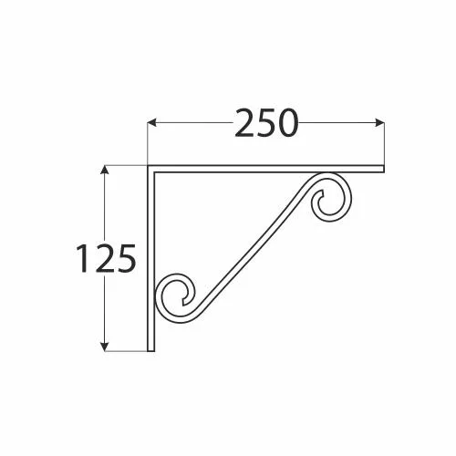 Полкодержатель WOP 100*150 белый от DOMAX — купить в Минске и Беларуси Полкодержатель WOP 100*150 белый от DOMAX — купить в Минске и Беларуси