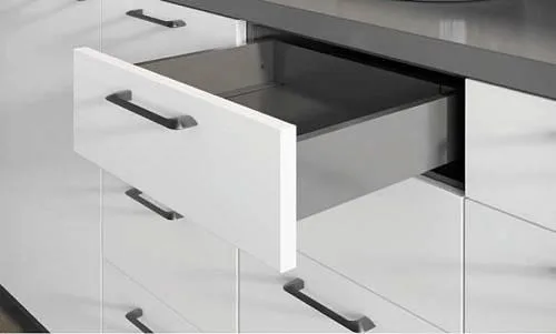 Выдвижной ящик GTV AXIS PRO H-116 средний антрацит Выдвижной ящик GTV AXIS PRO H-116 средний антрацит