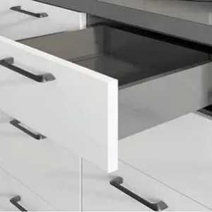 Выдвижной ящик GTV AXIS PRO H-116 средний антрацит (500)