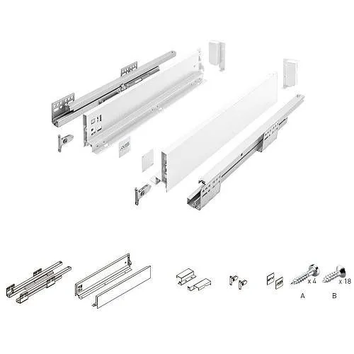 Выдвижной ящик GTV AXIS PRO H-116 средний белый (400)
