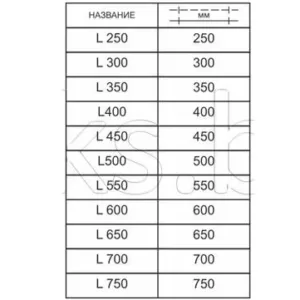 Направляющая шариковая полного выдвижения GTV GX2 H-45 (400)