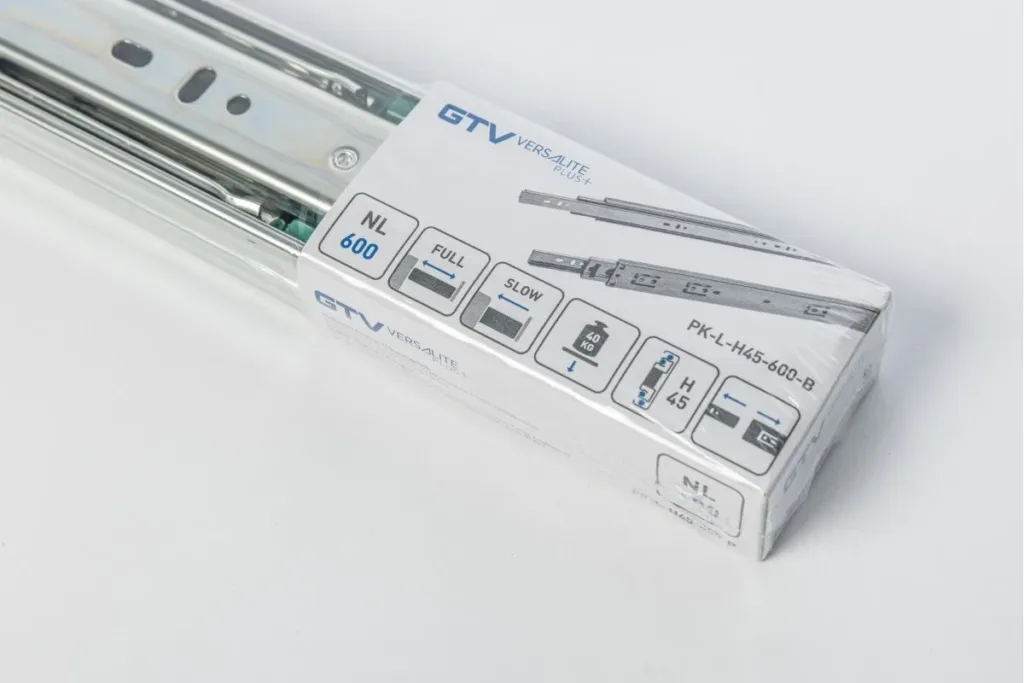 Направляющая шариковая с доводчиком 40кг GTV Versalite PLUS + H-45 (250)