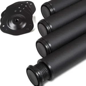 Опора для стола 710 черная 4 штуки