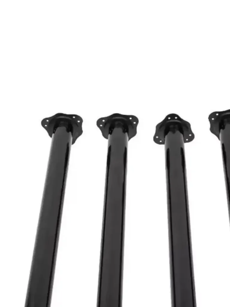 Опора для стола 710 черная 4 штуки