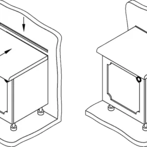 Уплотнитель для столешницы гибкий 3,05 метра прозрачный