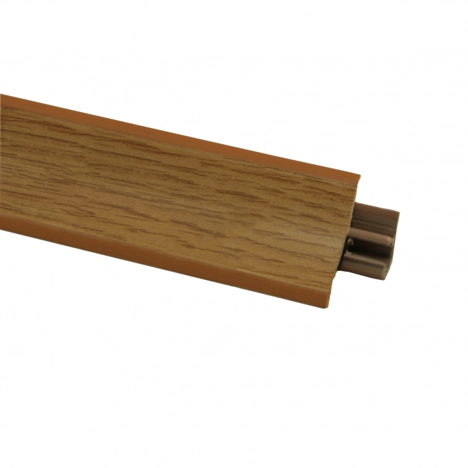 Плинтус кухонный EL-MECH-PLAST, дуб светлый, 3 метра Плинтус кухонный EL-MECH-PLAST, дуб светлый, 3 метра