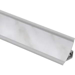 Плинтус кухонный 3 метра (89) мрамор каррара