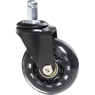 Колесо офисное PRIME SKATE, чёрное Колесо офисное PRIME SKATE, чёрное