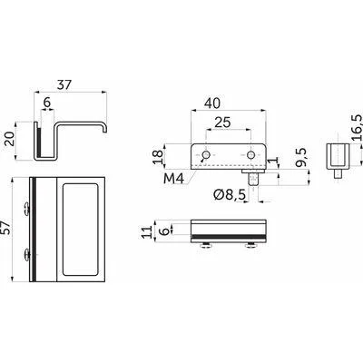 Петля для стекла ZS90 от LB — купить в Минске и Беларуси Петля для стекла ZS90 от LB — купить в Минске и Беларуси
