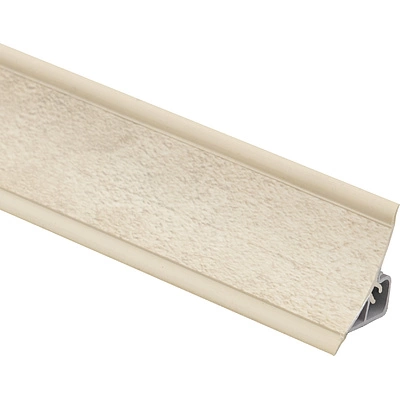 Плинтус кухонный EL-MECH-PLAST, 3 метра, нубиан светлый Плинтус кухонный EL-MECH-PLAST, 3 метра, нубиан светлый