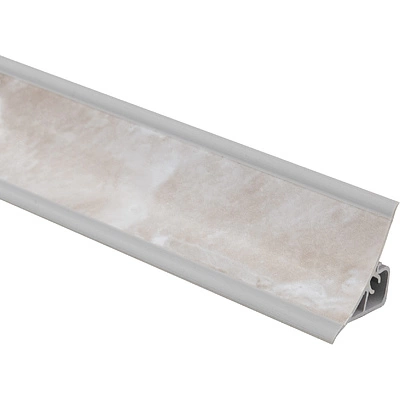 Плинтус кухонный 3 метра (91) аликанте серый от EL-MECH-PLAST | купить в Минске | цена в Беларуси Плинтус кухонный 3 метра (91) аликанте серый от EL-MECH-PLAST | купить в Минске | цена в Беларуси