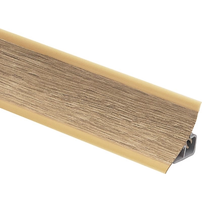 Кухонный плинтус 3 метра дуб небраска Изображение кухонного плинтуса длиной 3 метра цвета дуб небраска