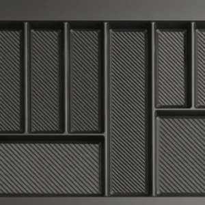 Лоток вкладыш для столовых приборов 900 REJS MAX 850*490 графит