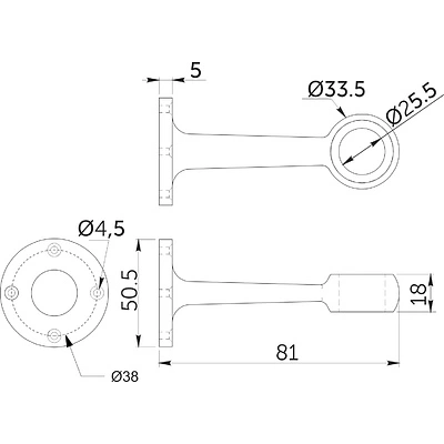 «Держатель дистанционный проходной трубы д. 25 чёрный TRIS, купить в Минске, цена» «Держатель дистанционный проходной трубы д. 25 чёрный TRIS, купить в Минске, цена»