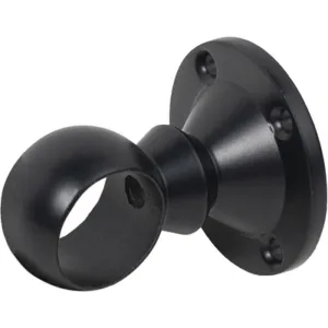 992 Держатель дистанционный проходной короткий трубы д.25 ТН-84-25 черный