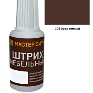 Штрих мебельный орех темный 305