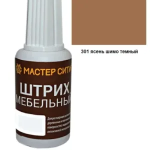 Штрих мебельный ясень шимо темный 301