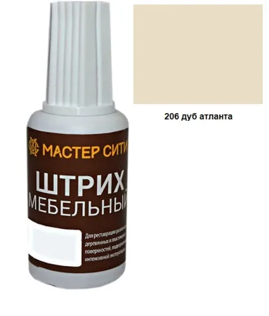 Штрих мебельный дуб атланта 206