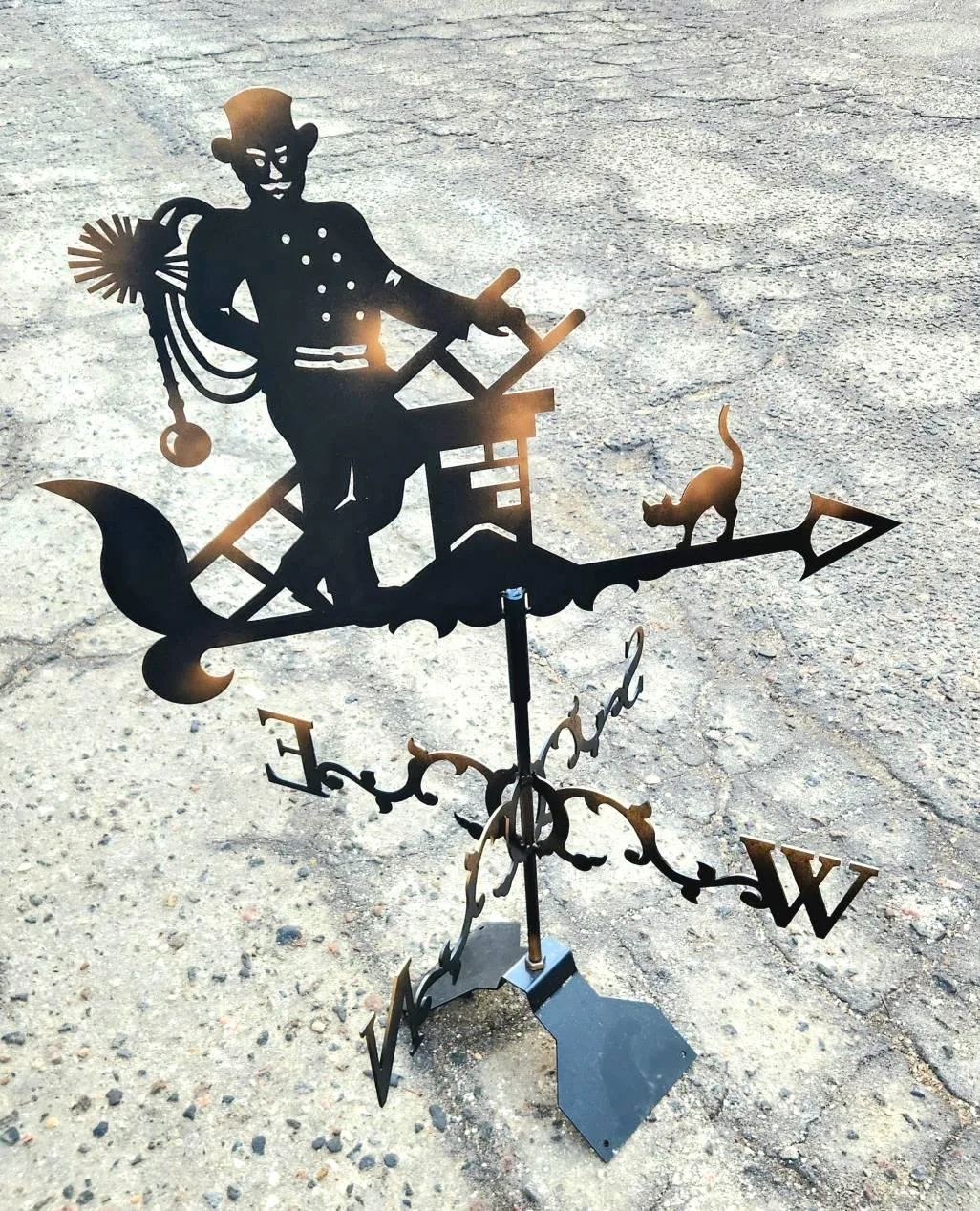 Флюгер «Трубочист» изображение флюгера «Трубочист»|