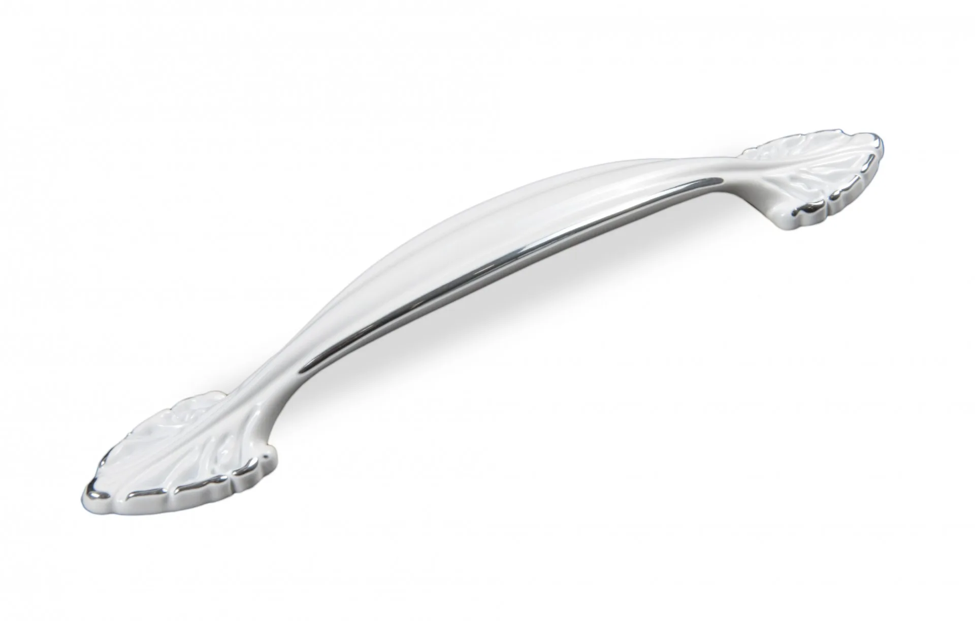 Мебельная ручка ХЛОПОК RS472CP/W.3/128