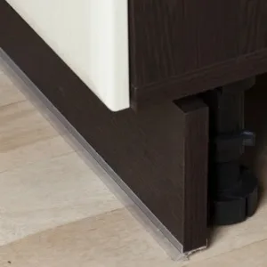 Кухонный цоколь Н-100 мм 4 метра камень темный