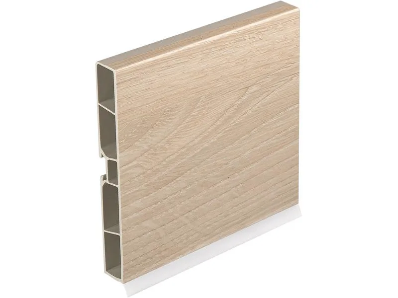 Кухонный цоколь Н-100 мм дуб шамони светлый изображение цоколя в цвете «дуб шамони светлый»|