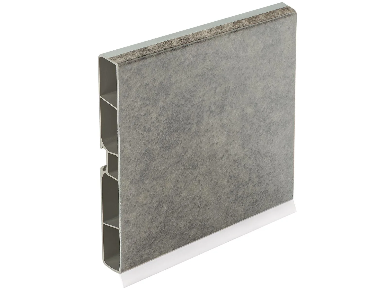 Кухонный цоколь Н-150 мм камень тёмный. Изображение кухонного цоколя бренда ML