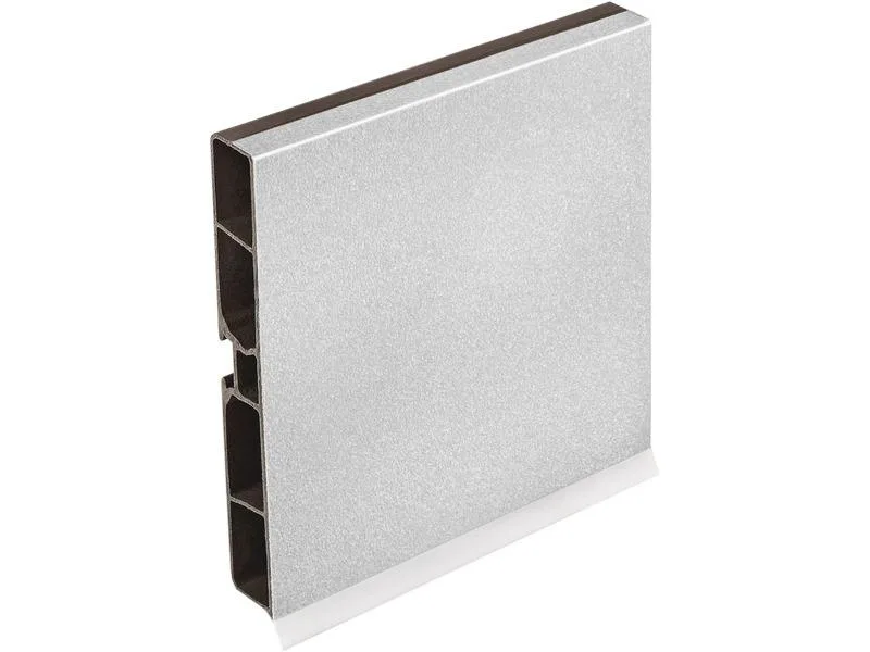 Кухонный цоколь Н-100 мм металлик. Изображение кухонного цоколя Н-100 мм металлик от ML