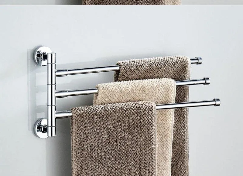 Держатель для полотенец Ledeme L113 в интерьере ванной комнаты. Держатель для полотенец в интерьере ванной комнаты