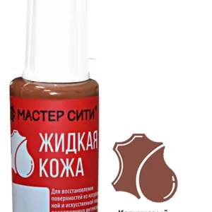 Жидкая кожа коричневый 401