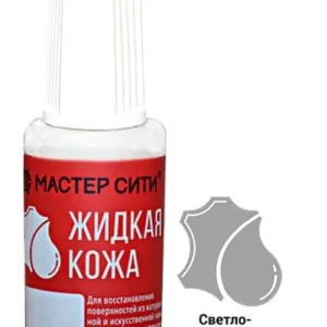 Жидкая кожа светло-серый 202