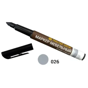 Маркер мебельный спиртовой серый 26