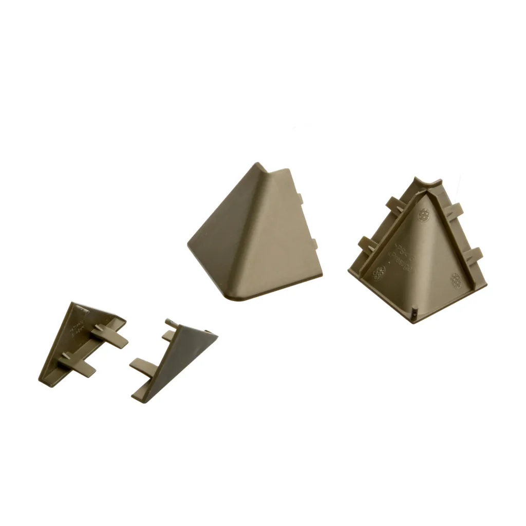 Плинтус алюминиевый ЭЛИТ 3 метра бронза