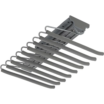 Выдвижная вешалка для брюк BRUNO крепление верхнее левое графит