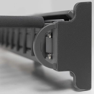 Выдвижная вешалка для галстуков BRUNO крепление боковое правое графит