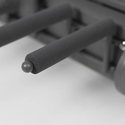 Выдвижная вешалка для галстуков BRUNO крепление боковое правое графит