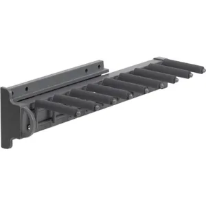 Выдвижная вешалка для галстуков BRUNO крепление боковое левое графит