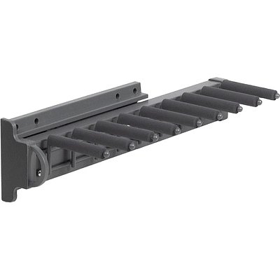 Выдвижная вешалка для галстуков BRUNO крепление боковое левое графит