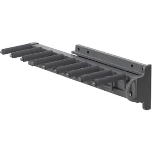 Выдвижная вешалка для галстуков BRUNO крепление боковое правое графит