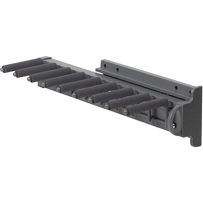 Выдвижная вешалка для галстуков BRUNO крепление боковое правое графит