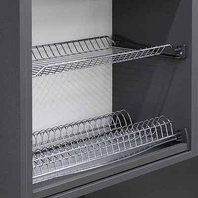 Сушка для посуды HUGO с профилем нержавеющая сталь (700)