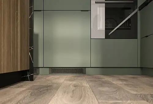 Решетка вентиляционная 480*60 мм (Алюминий)