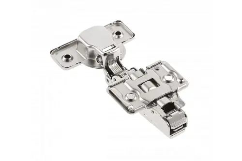 Петля SILENTO PRO с доводчиком полунакладная c эксцентриковой регулировкой без еврошурупа с 3D регулировкой CLIPON