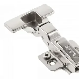 Петля SILENTO PRO с доводчиком полунакладная c эксцентриковой регулировкой без еврошурупа с 3D регулировкой CLIPON