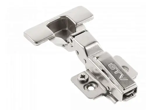 Петля SILENTO PRO с доводчиком полунакладная c эксцентриковой регулировкой без еврошурупа с 3D регулировкой CLIPON