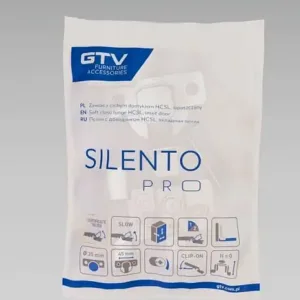 Петля GTV SILENTO PRO с доводчиком внутренняя c эксцентриковой регулировкой без еврошурупа с 3D регулировкой CLIPON