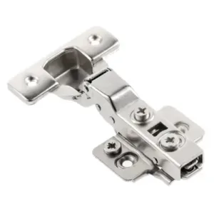 Петля GTV SILENTO PRO полунакладная БЕЗ пружины без еврошурупа с 3D регулировкой CLIPON