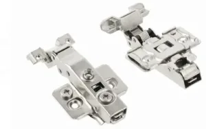 Петля GTV SILENTO PRO с доводчиком накладная с эксцентиковой регулировкой для алюминивый рамок Z1 без еврошурупа CLIPON