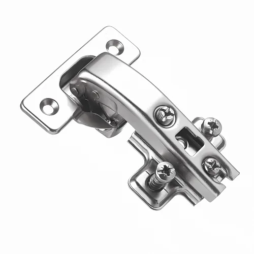 Петля накладная GTV +90 градусов БЕЗ пружины с ответной планкой H-2 45 мм с еврошурупом